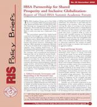 IBSA Partnership for Shared Prosperity 