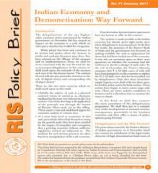 Indian Economy and Demonetisation